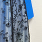 Midnight Bloom Ombré Gown
