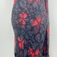 Crimson Noir Beaded Gown