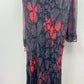 Crimson Noir Beaded Gown