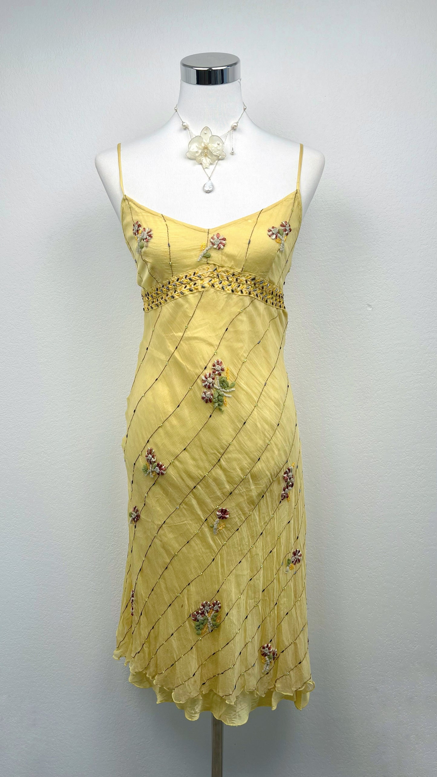 Derhy Golden Meadow Dress