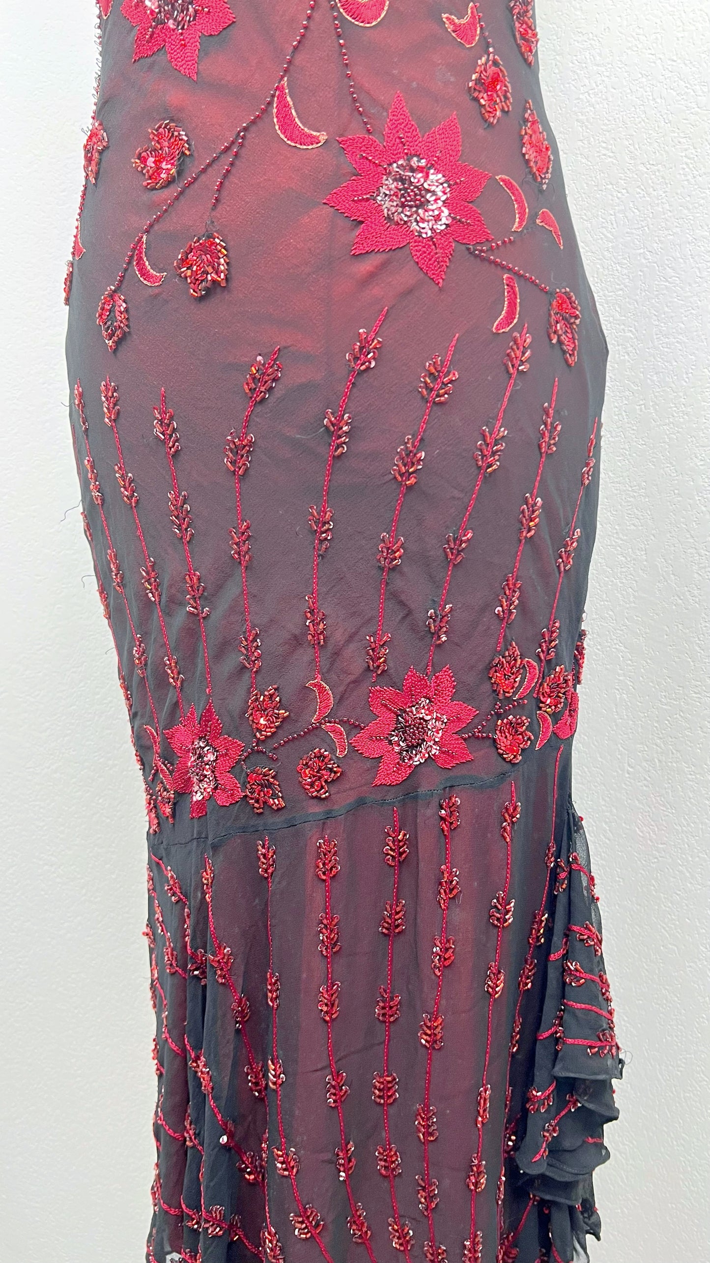 Scarlet Nocturne Dress