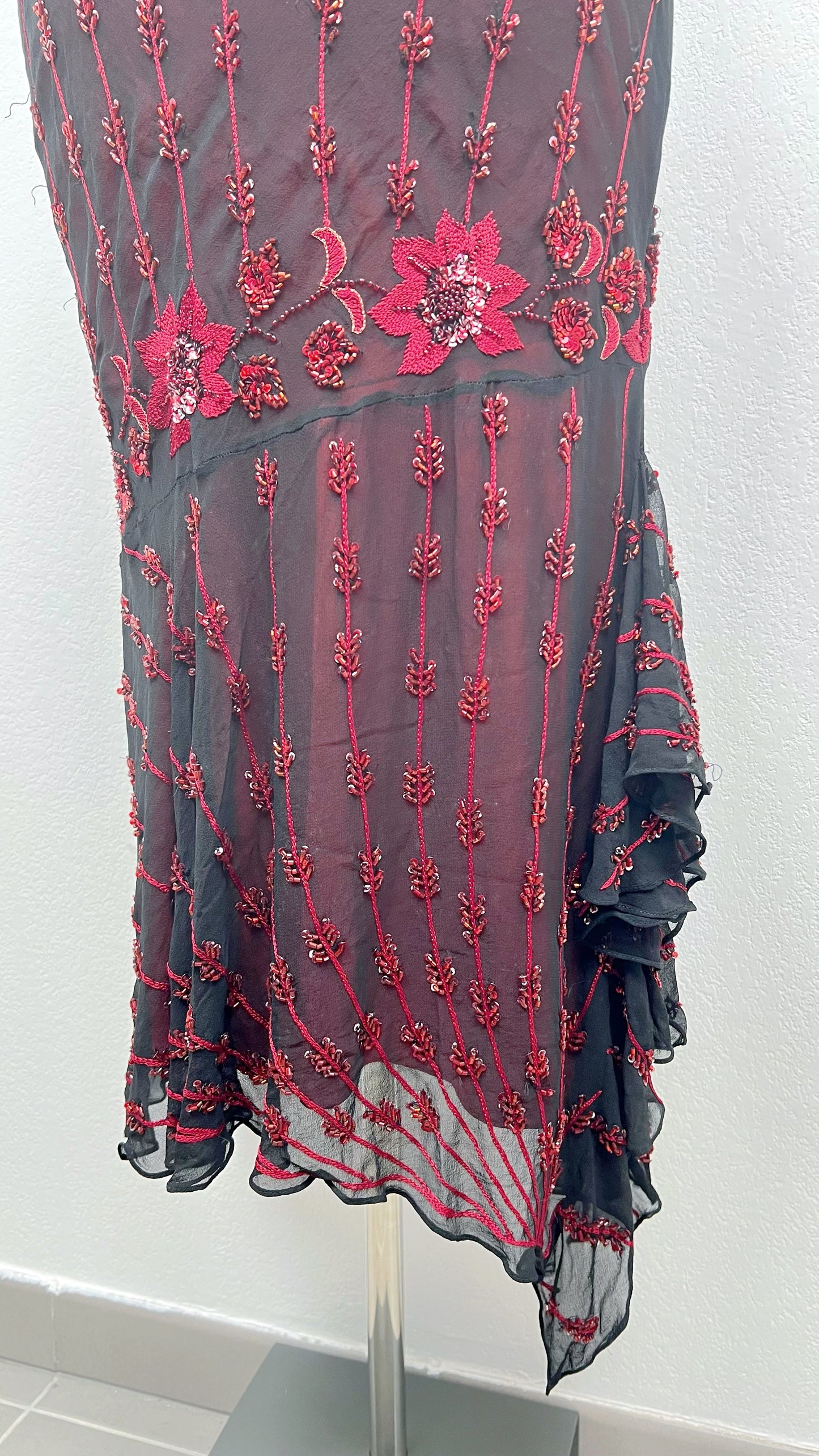 Scarlet Nocturne Dress