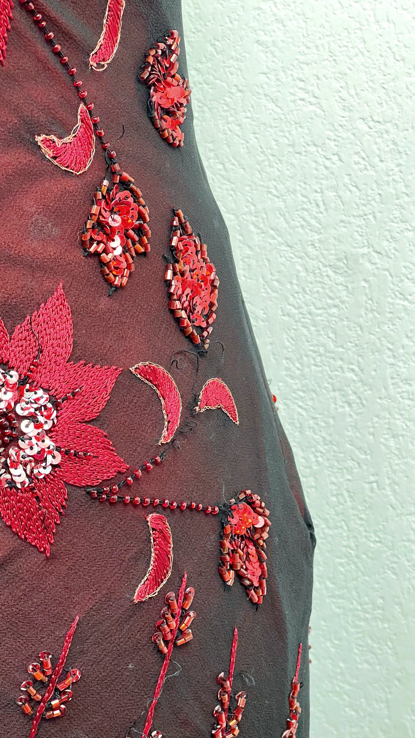 Scarlet Nocturne Dress