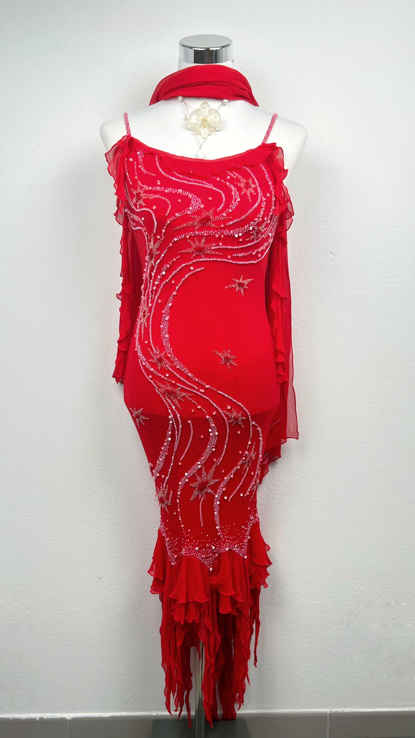 Scarlet Stardust Dress