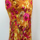 Golden Peony Flame Dress