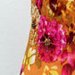 Golden Peony Flame Dress