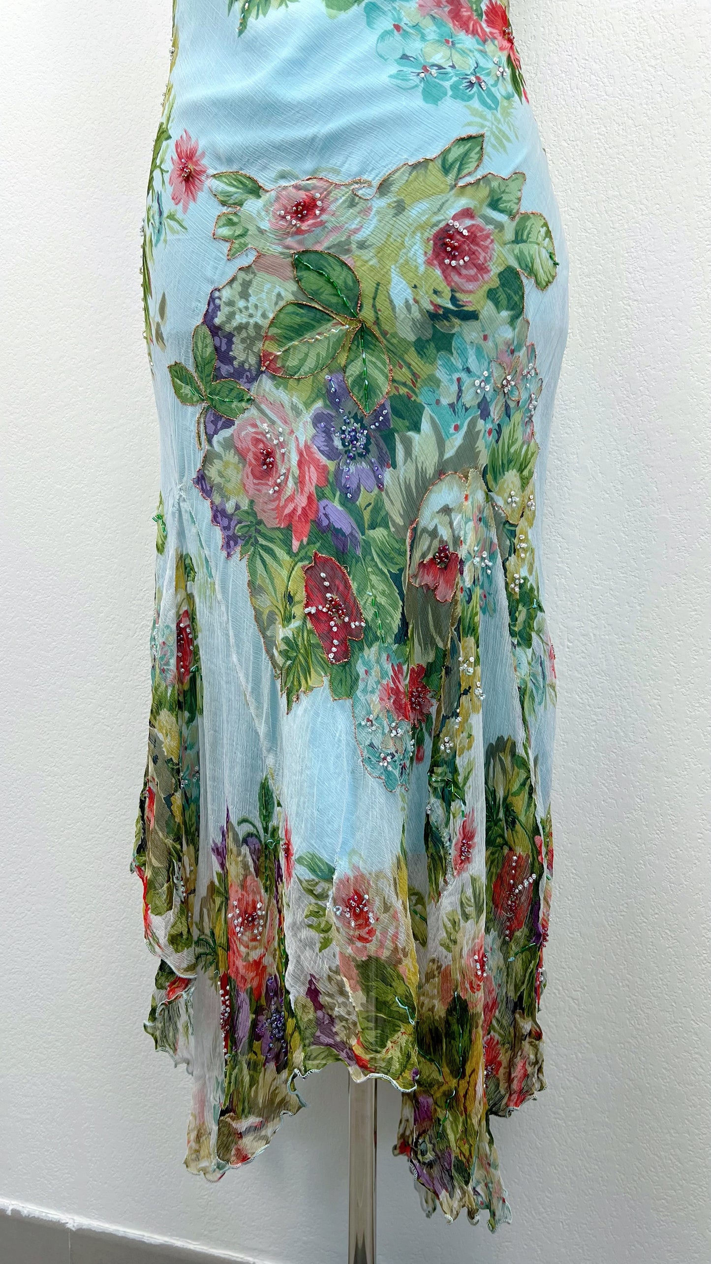 Derhy Blue Garden Dress