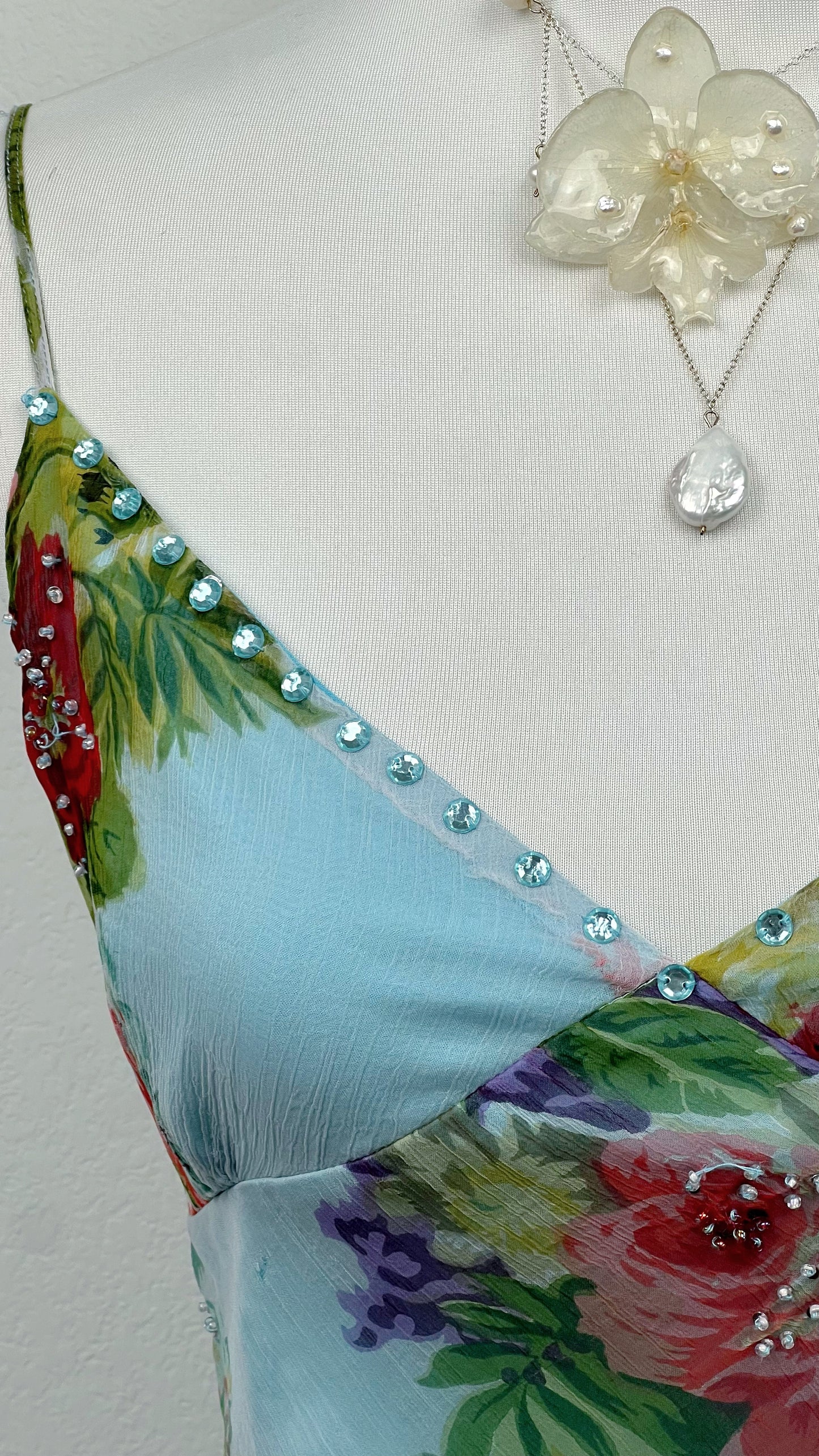 Derhy Blue Garden Dress