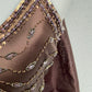 Golden Ember Silk Gown