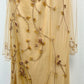 Golden Ivy Evening Gown
