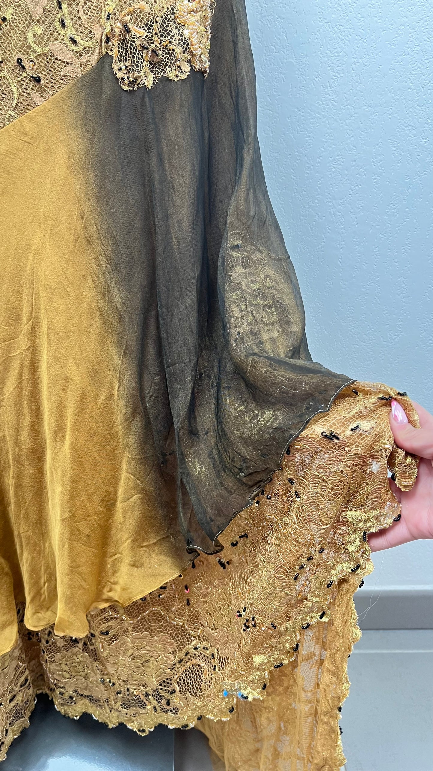 Golden Mirage Beaded Dress