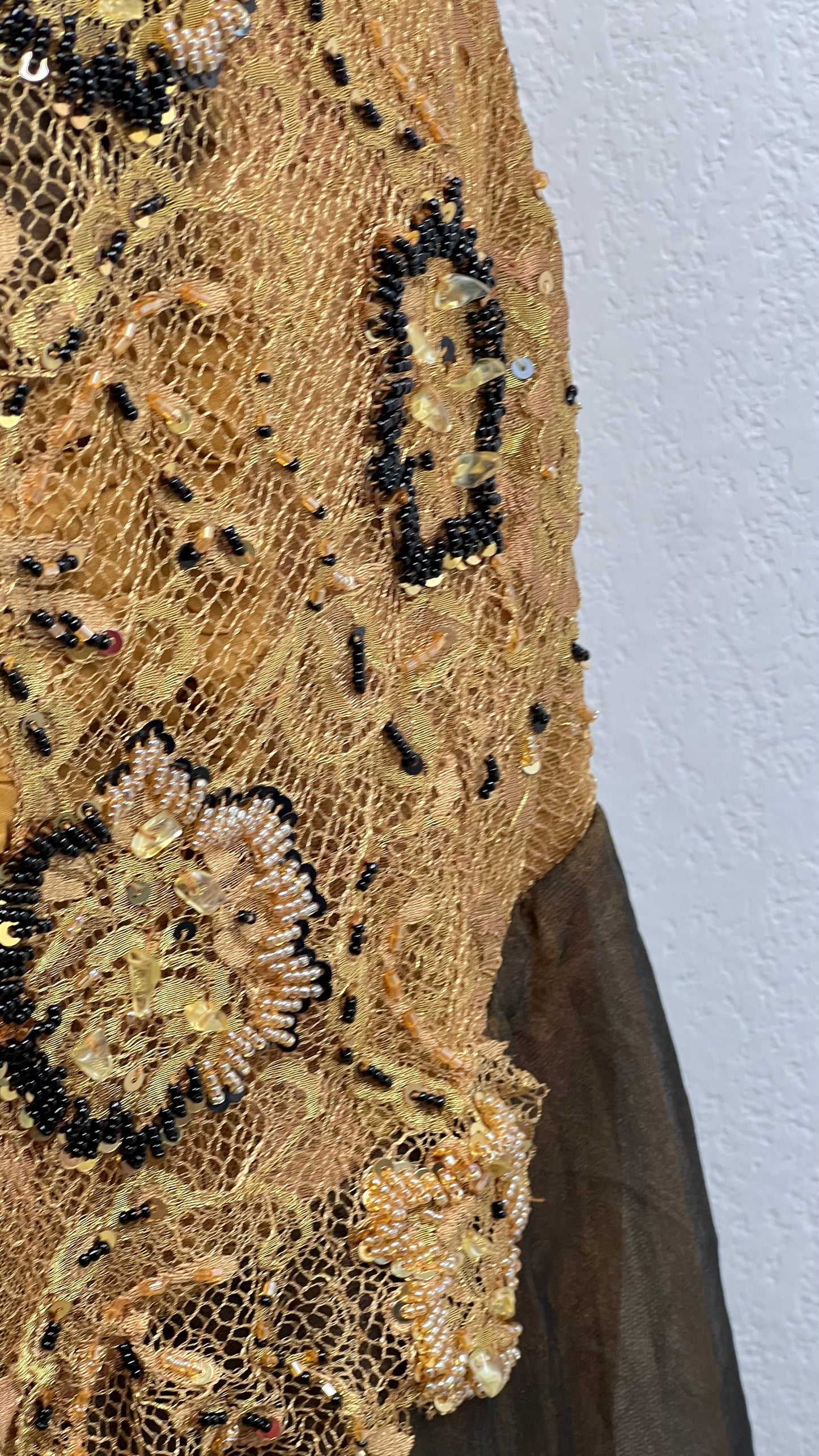 Golden Mirage Beaded Dress