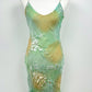 Spring Whisper Silk Dress