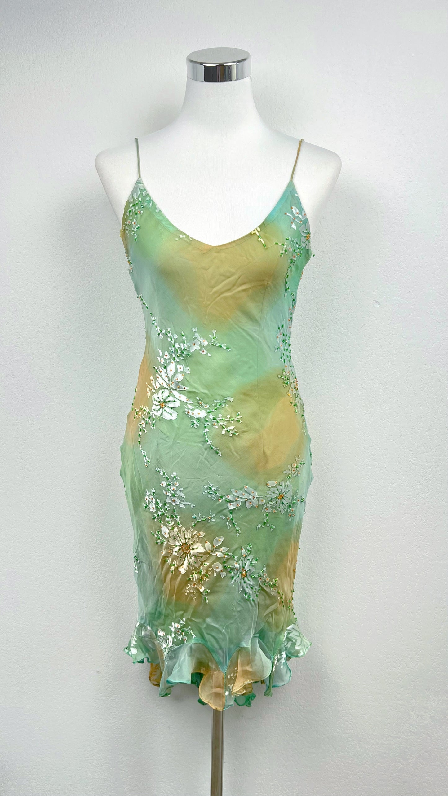 Spring Whisper Silk Dress