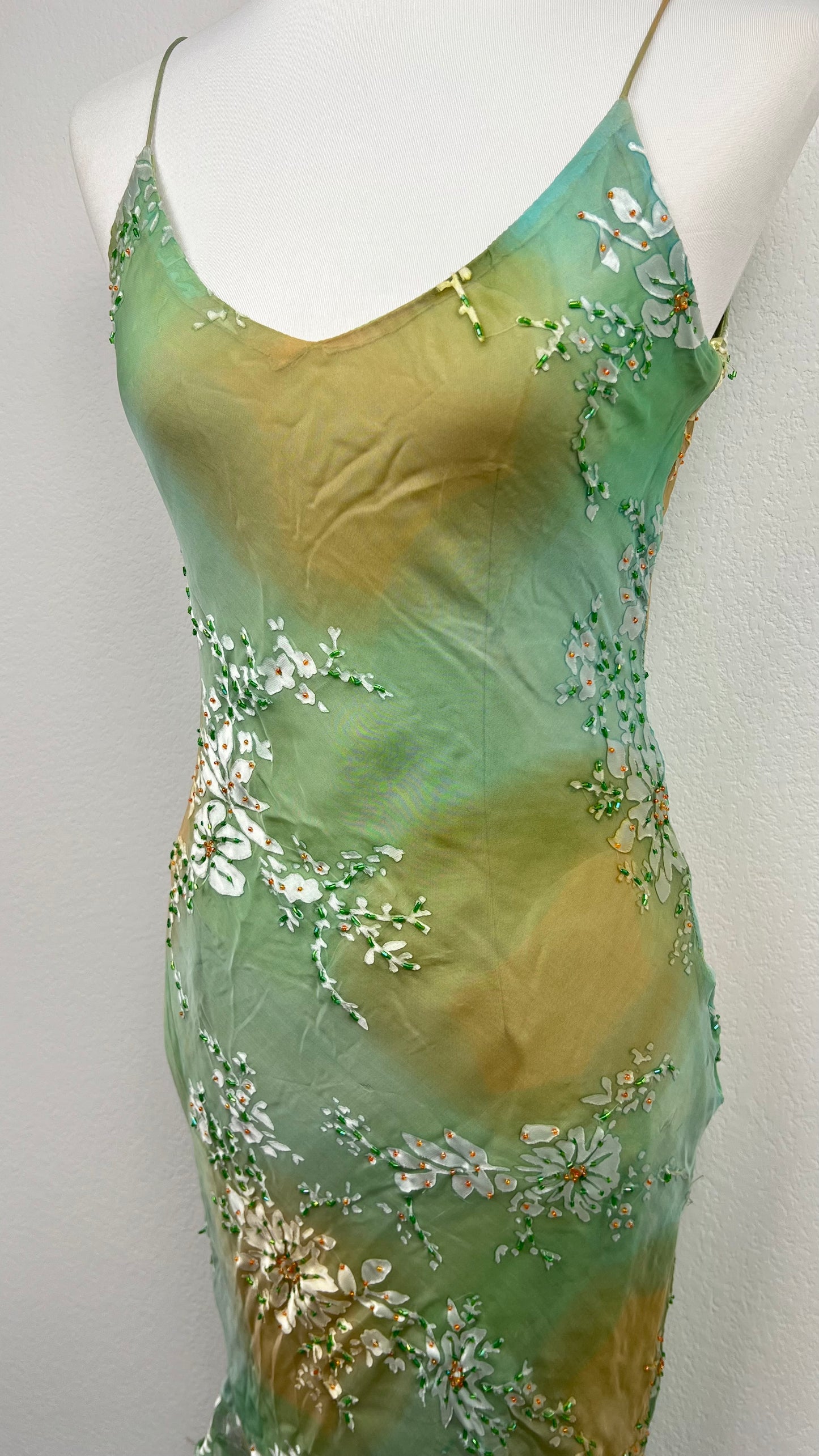 Spring Whisper Silk Dress