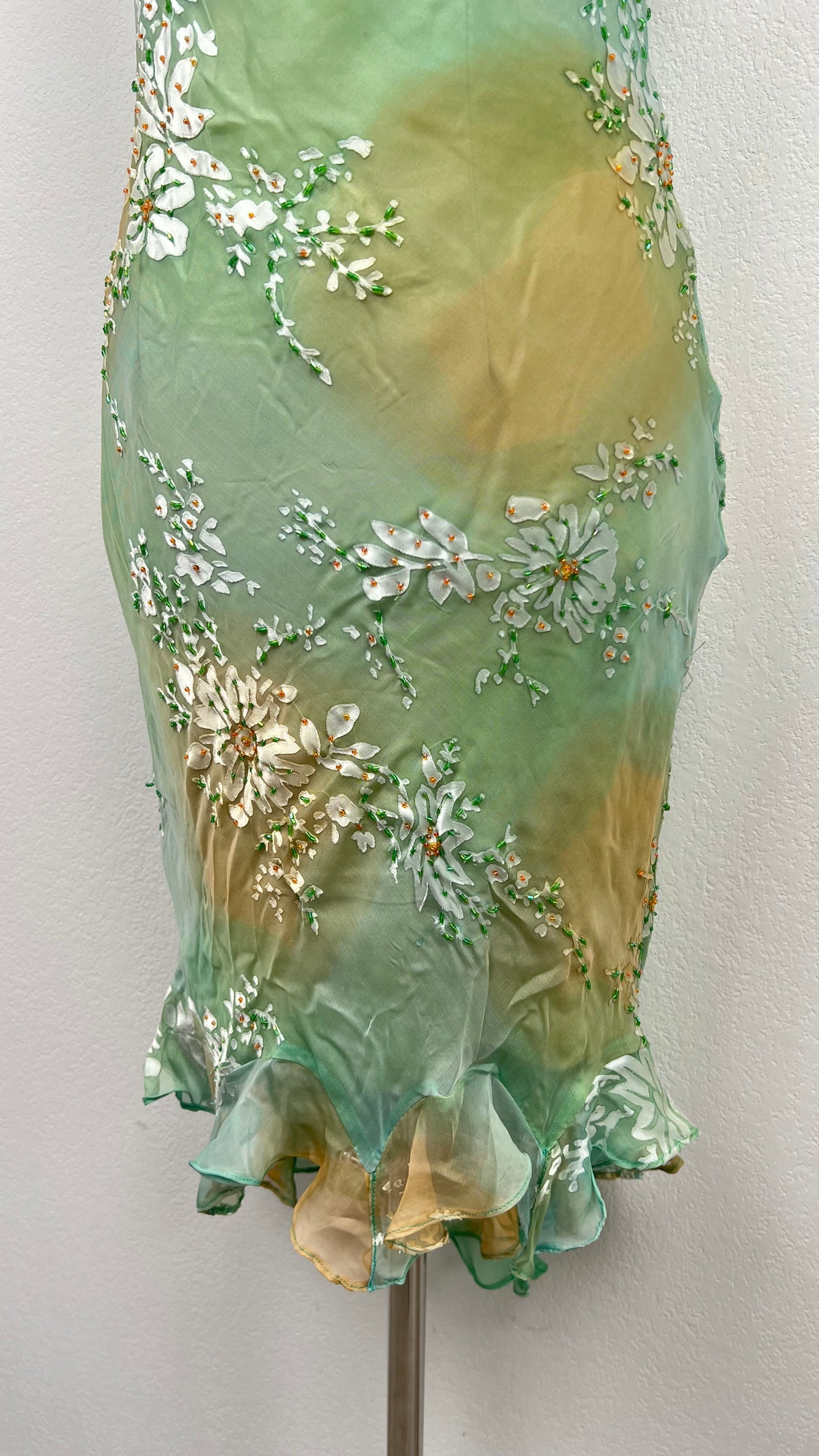 Spring Whisper Silk Dress