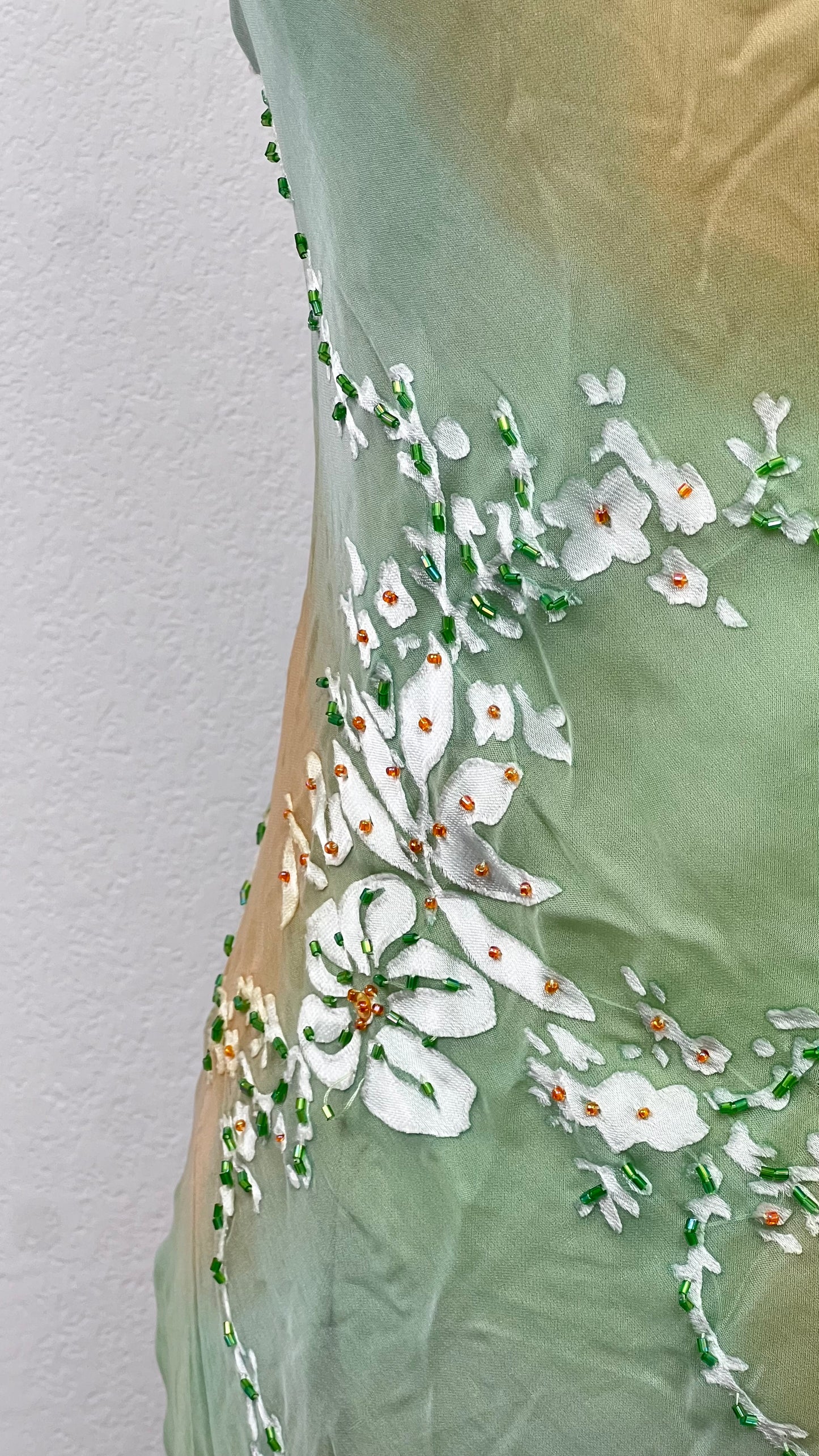 Spring Whisper Silk Dress