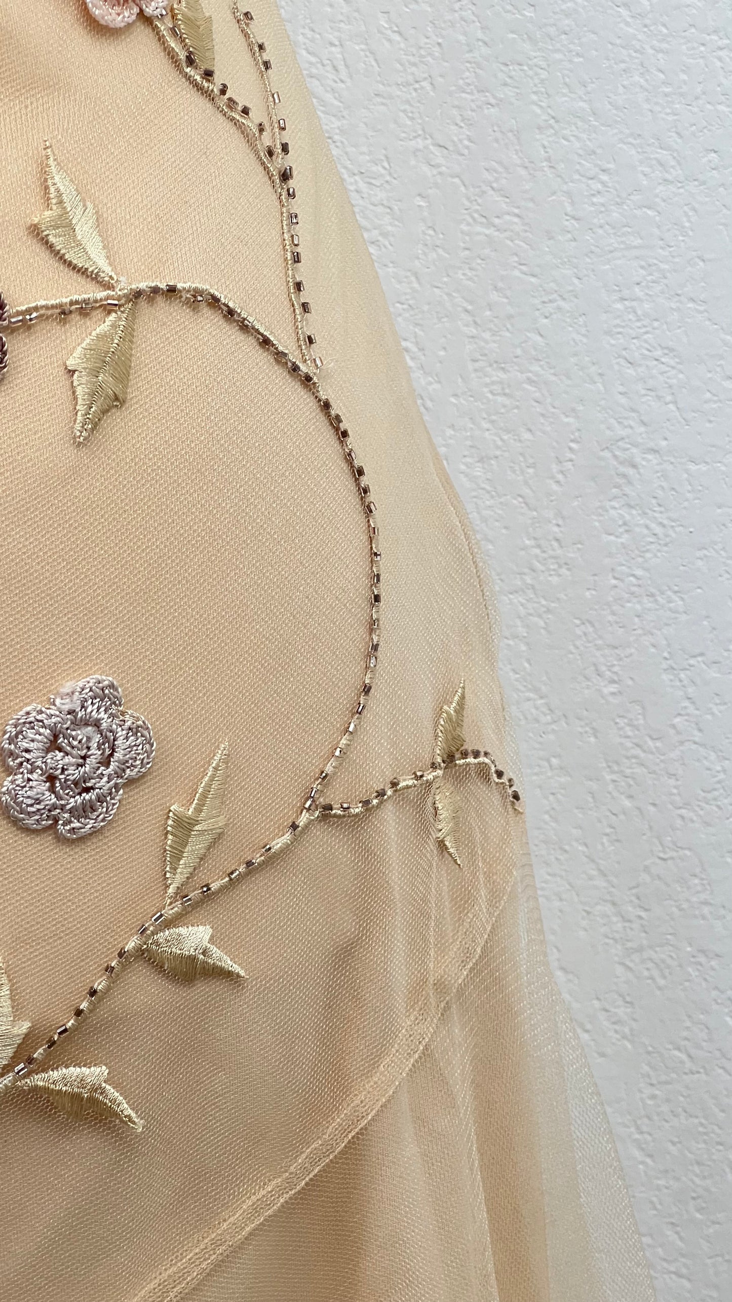 Golden Blossom Dress
