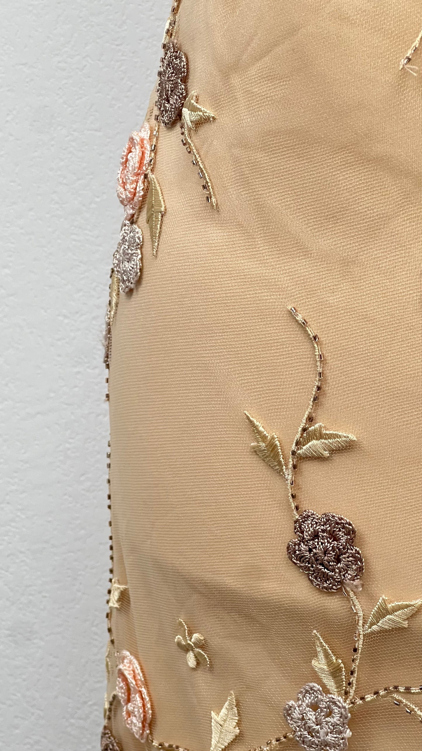 Golden Blossom Dress