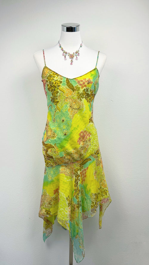 Derhy Lime Mirage Dress