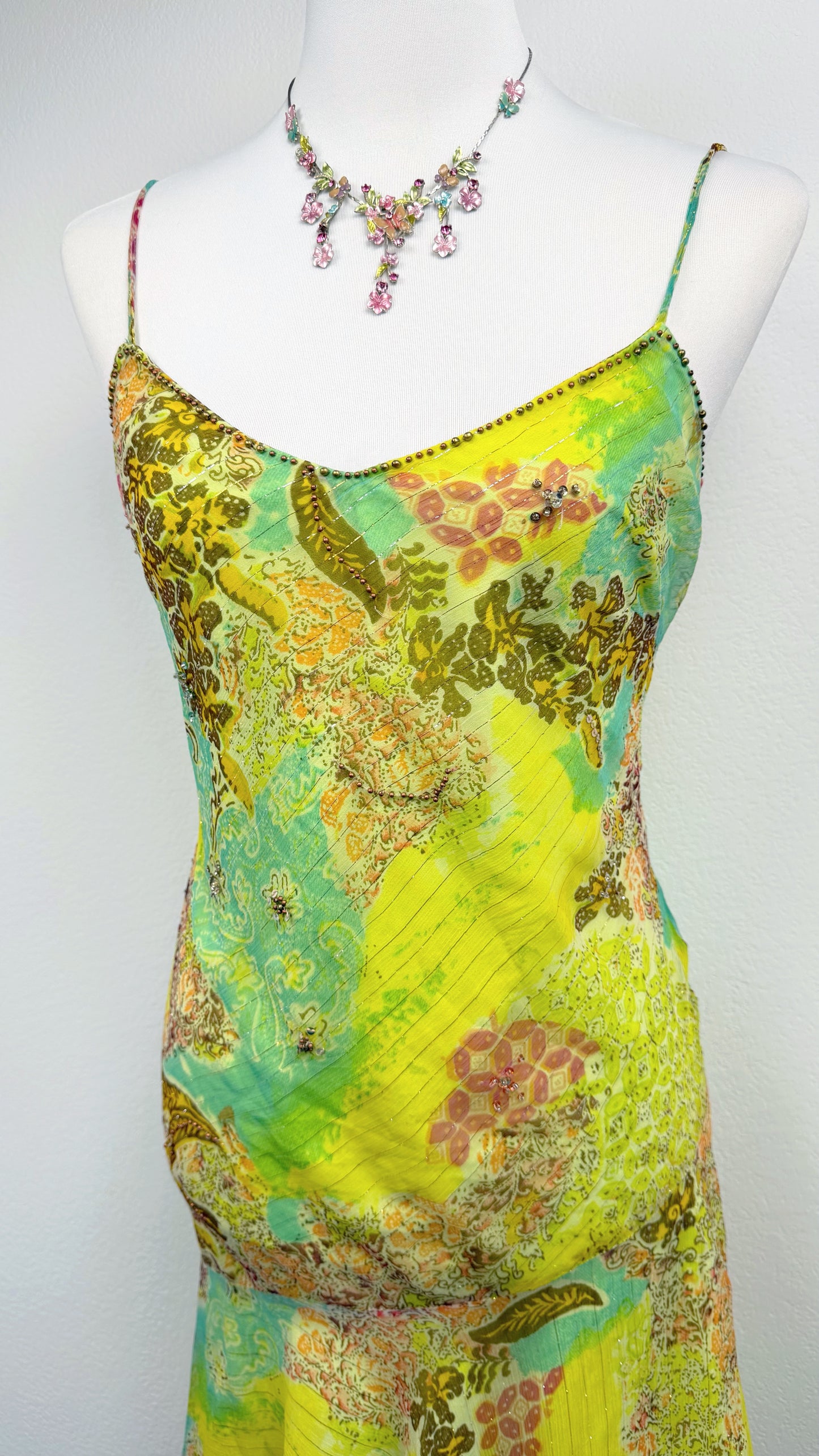 Derhy Lime Mirage Dress