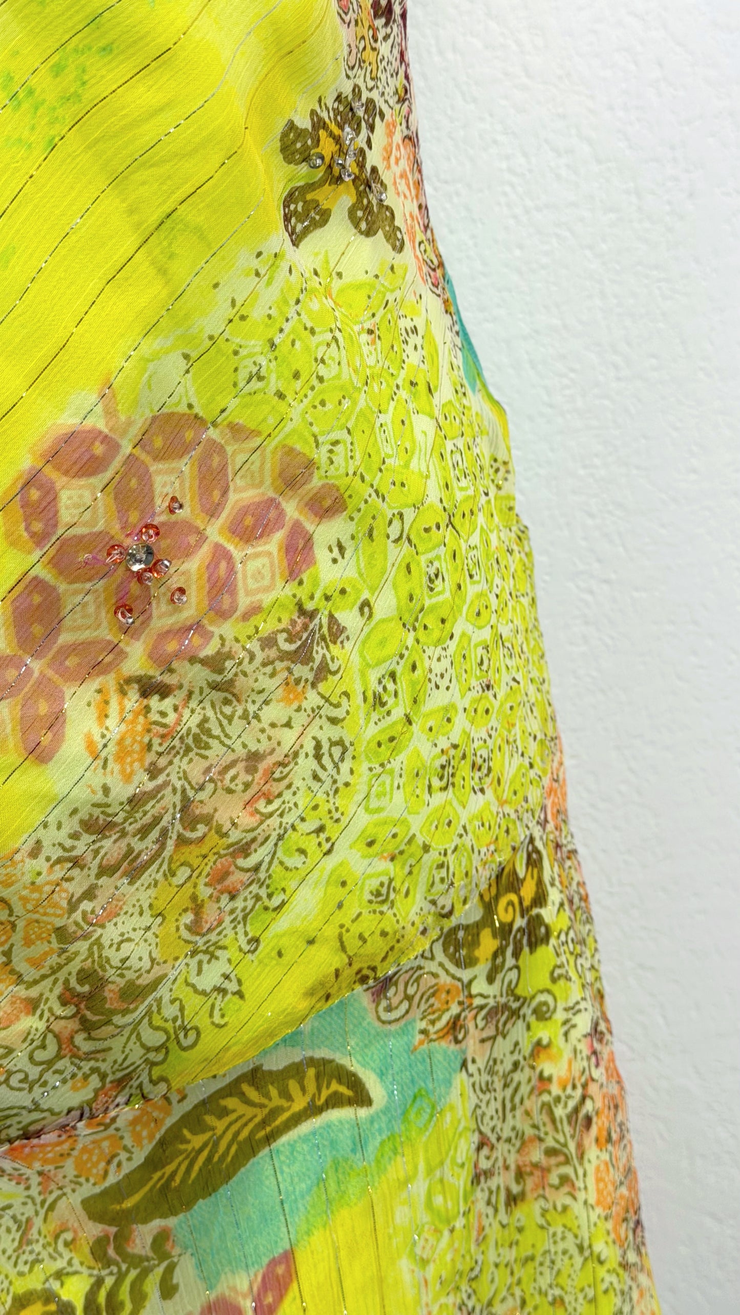 Derhy Lime Mirage Dress