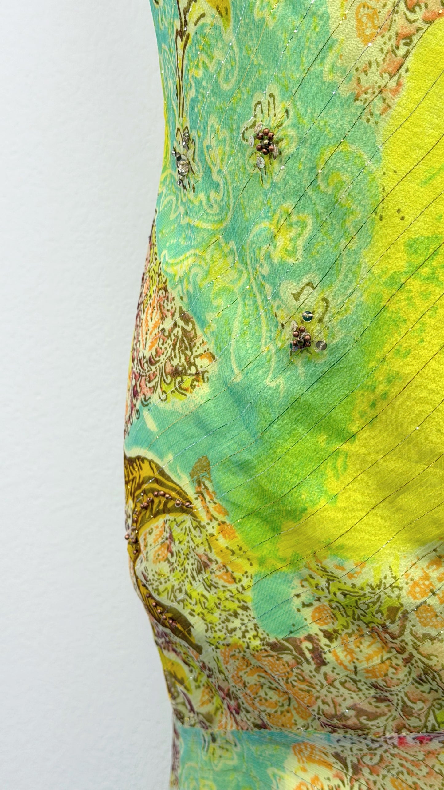 Derhy Lime Mirage Dress