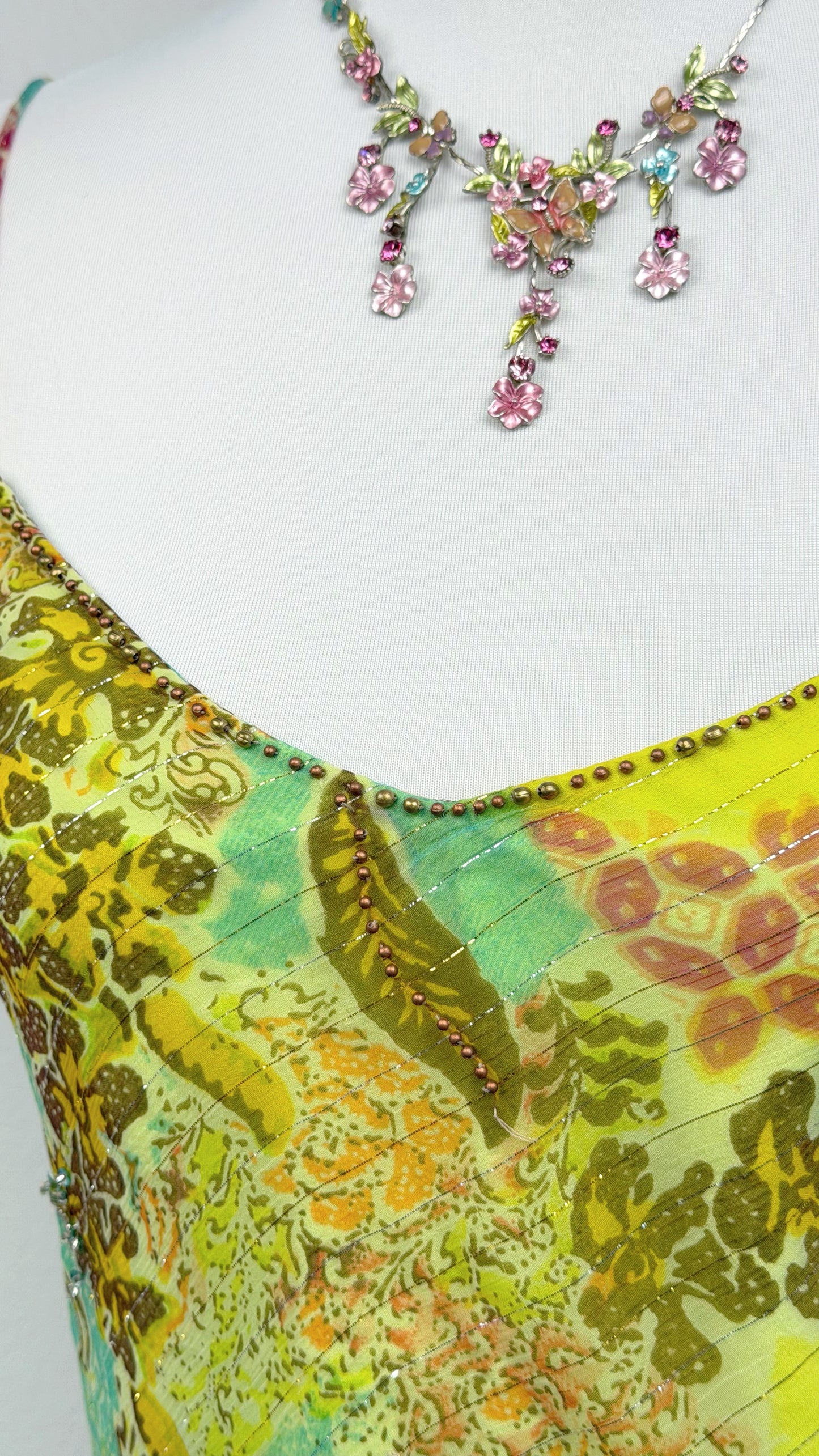 Derhy Lime Mirage Dress