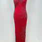 The Crimson Flame Gown