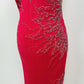 The Crimson Flame Gown