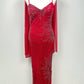 The Crimson Flame Gown