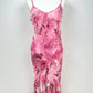 The Pink Cheetah Silk Dress