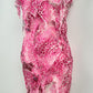 The Pink Cheetah Silk Dress