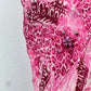 The Pink Cheetah Silk Dress