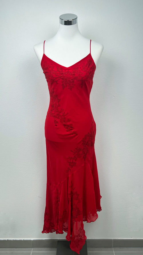 Crimson Muse Dress