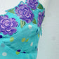 Aqua Blossom Derhy Dress
