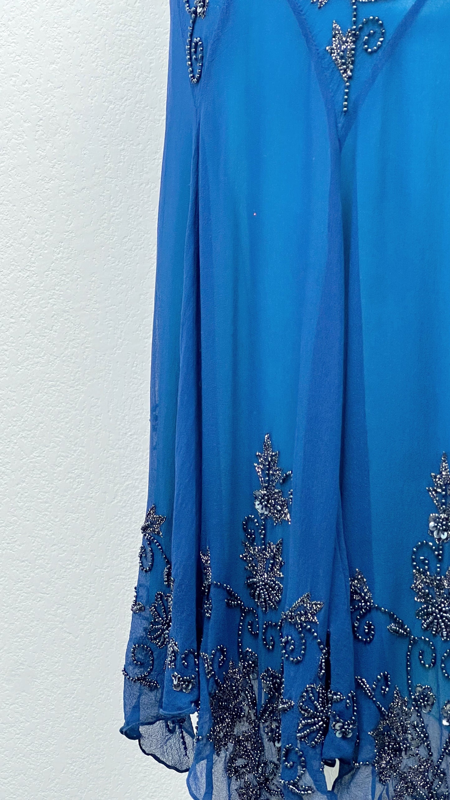 Electric Sapphire Dress RARE by Adrianna Papell