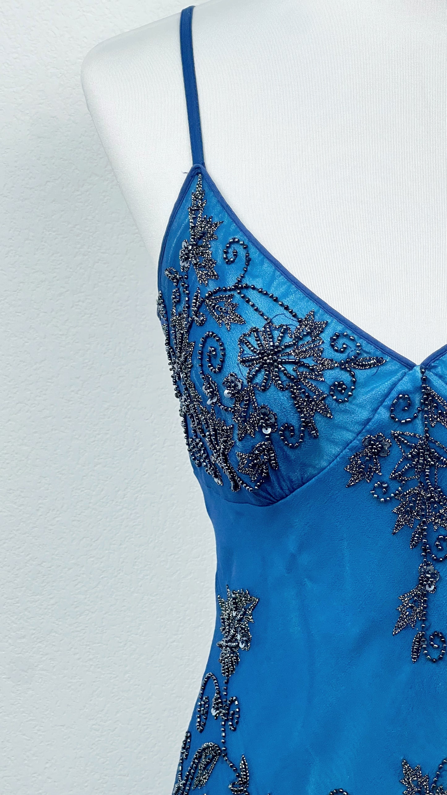 Electric Sapphire Dress RARE by Adrianna Papell
