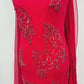Crimson Rose Gown