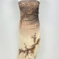 Mocha Bloom Gown