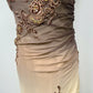 Mocha Bloom Gown