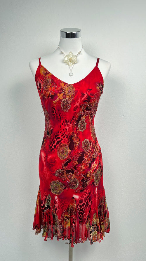 The Scarlet Ember Fairy Dress