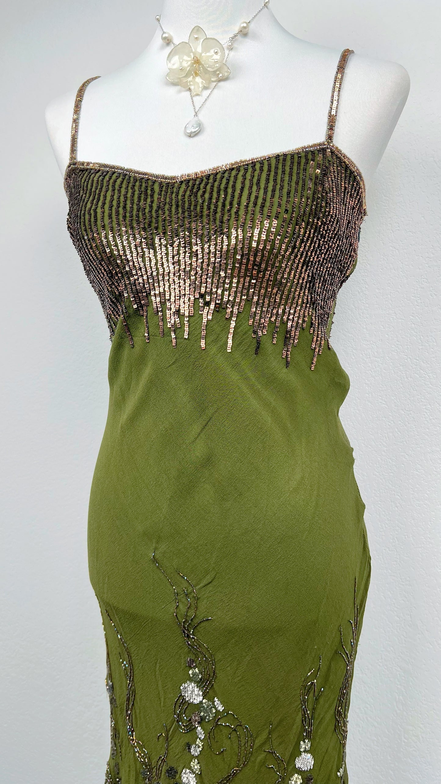 The Mosslight Forest Fairy Dress