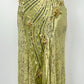 Silk Golden Ivy Dress
