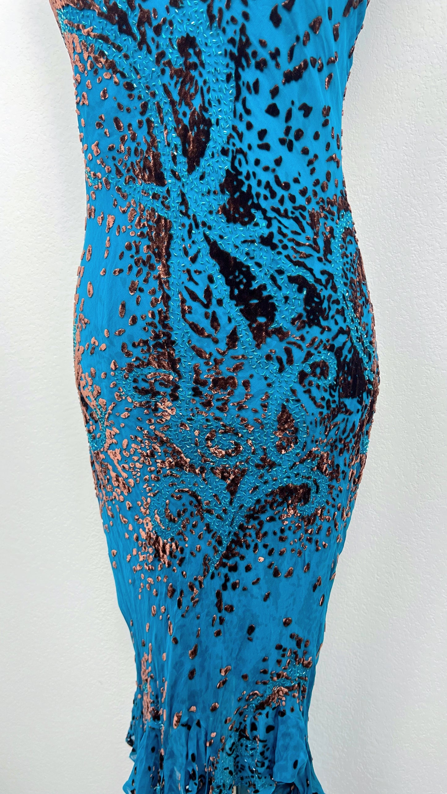 Silk Blue Mirage Dress