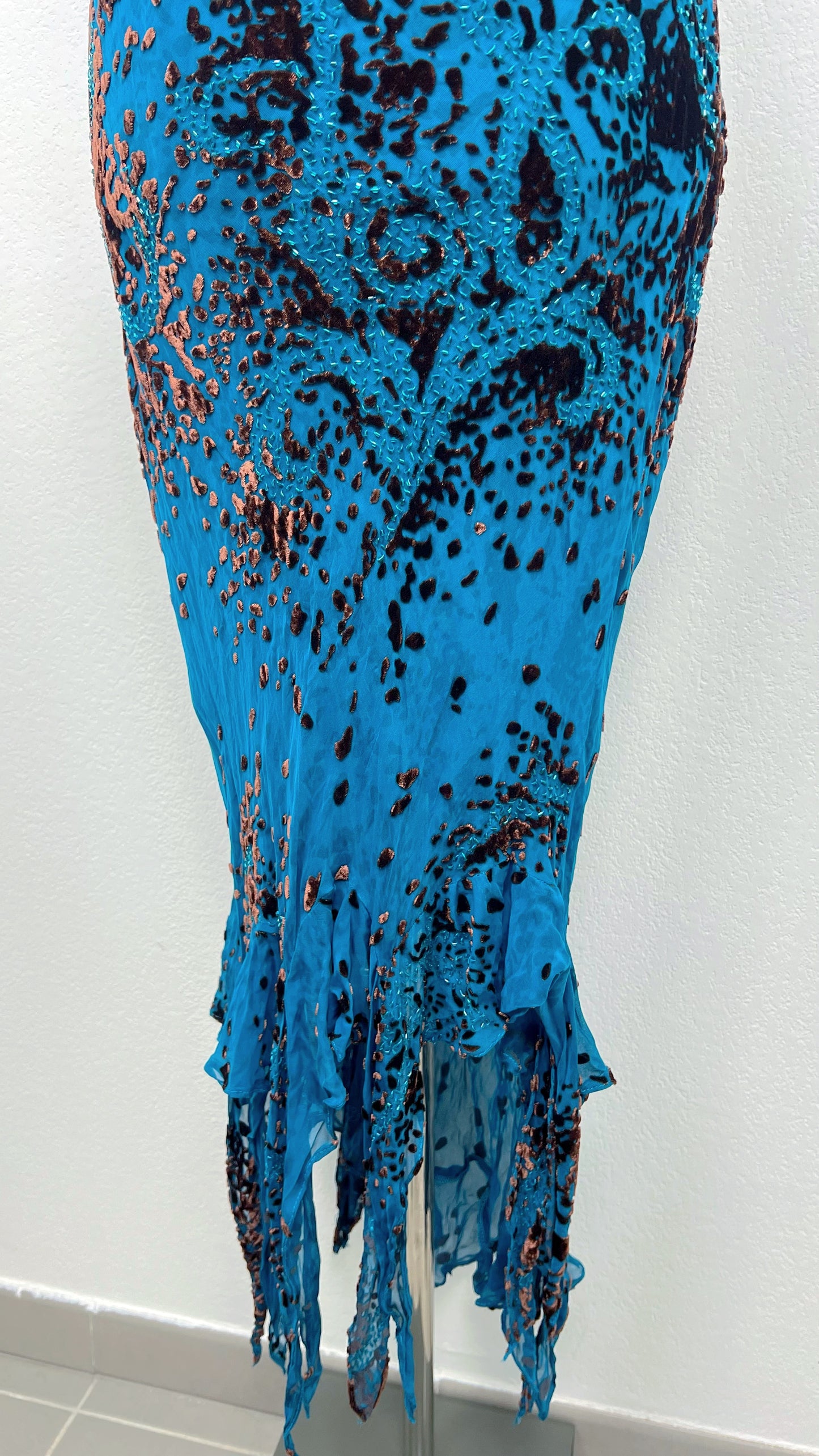 Silk Blue Mirage Dress
