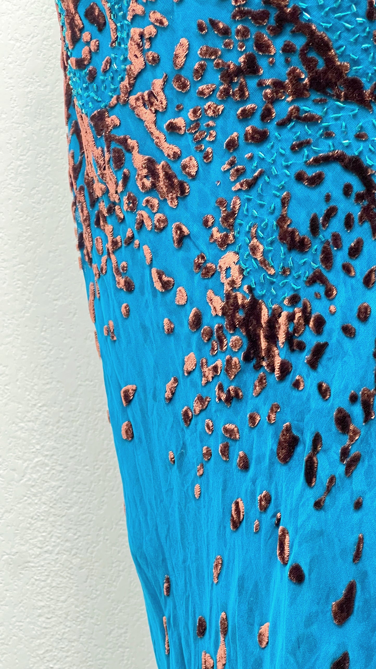 Silk Blue Mirage Dress