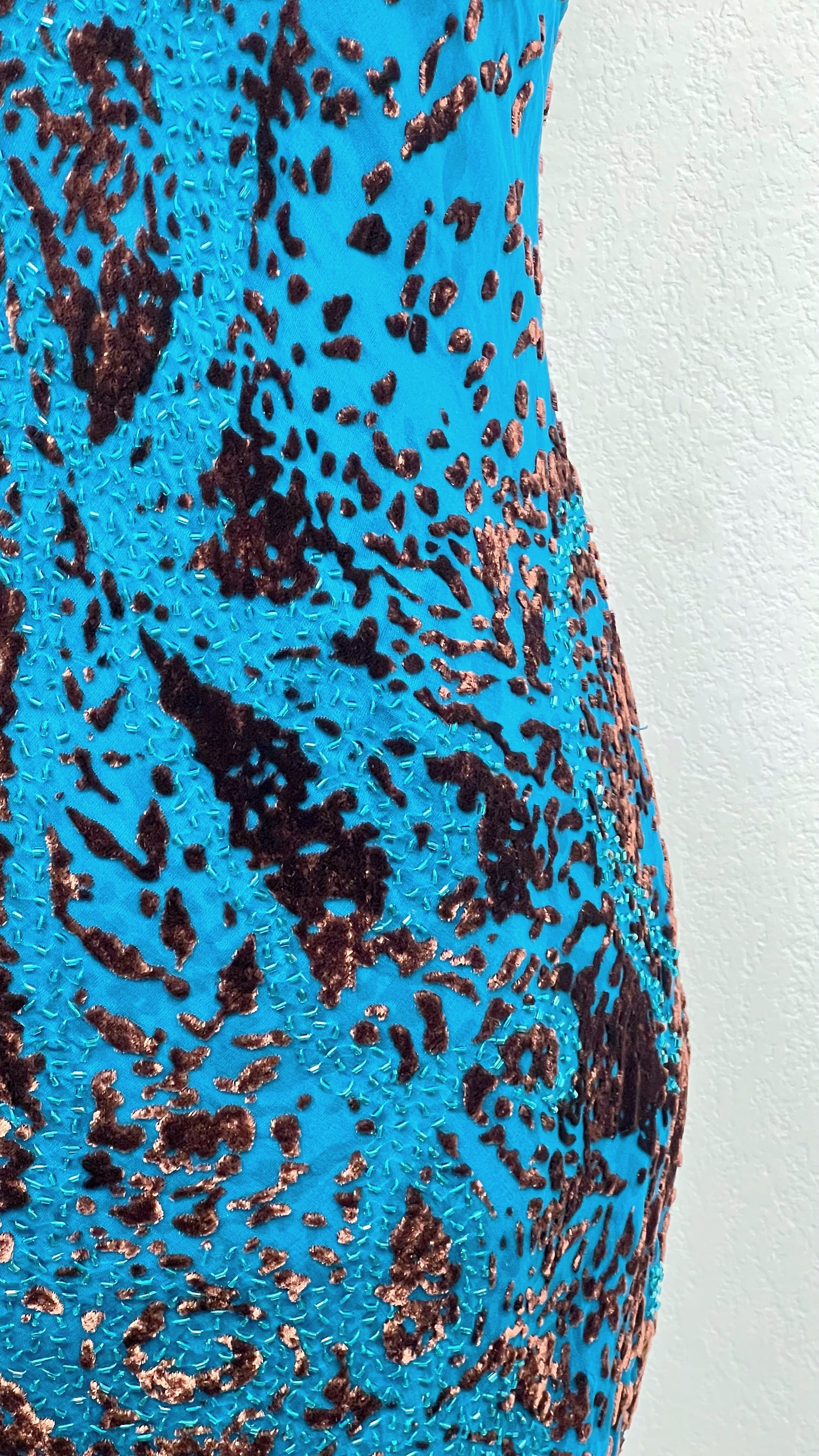 Silk Blue Mirage Dress