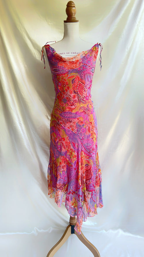 Wild Sunset Derhy Paisley Dress