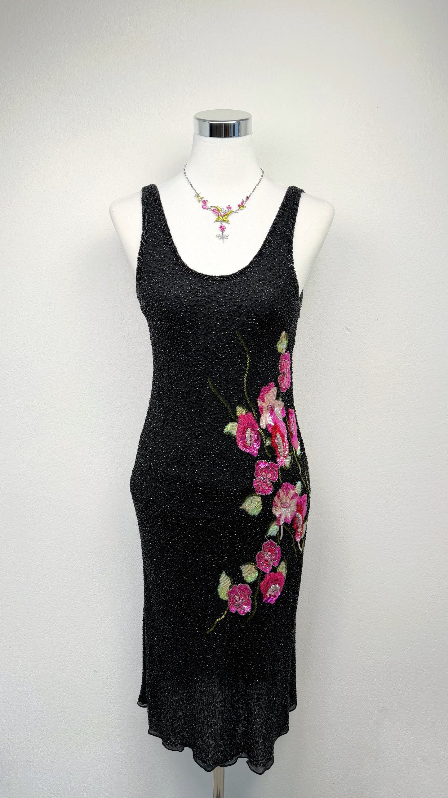 Aftershock Noir Bloom Dress